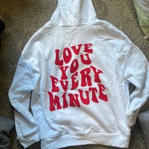 Brand new white Sweatshirt